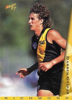 1997 Select AFL Ultimate Series #114 Darren Gaspar Front
